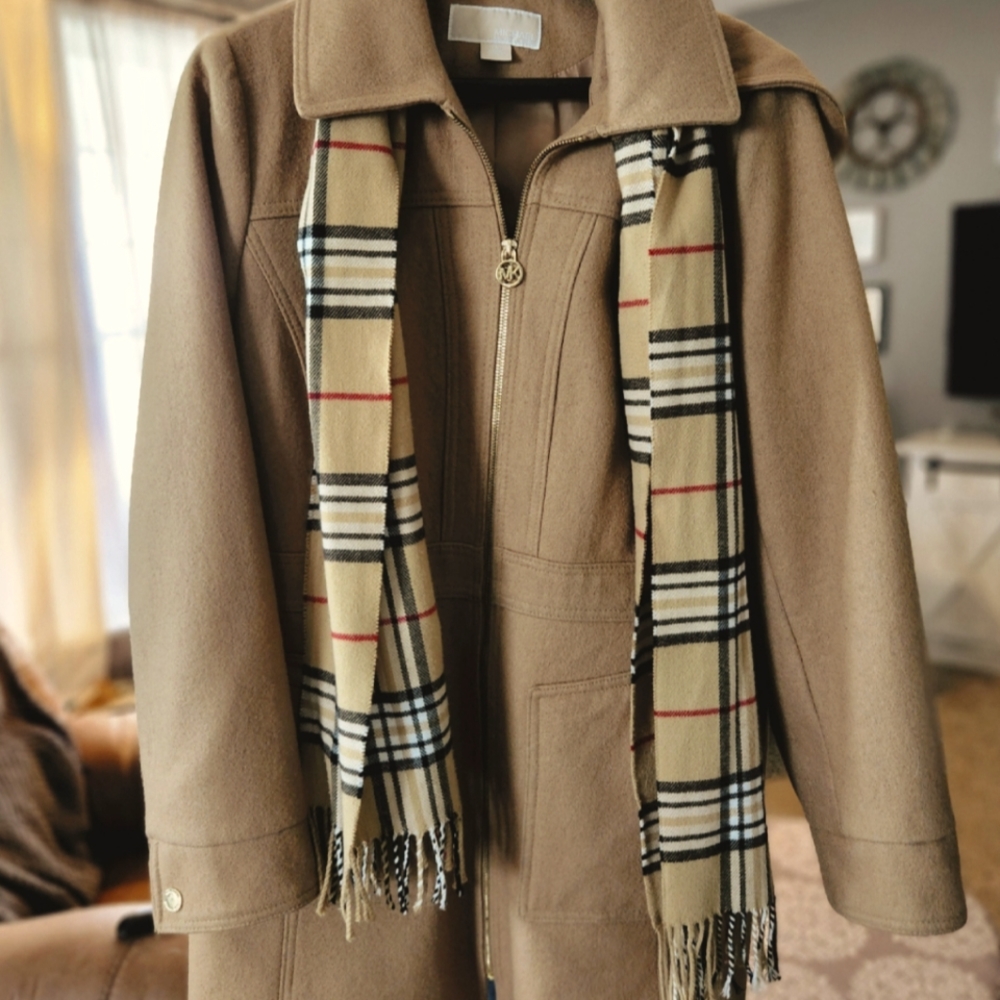 MK Michael Kors wool coat womans size XL
